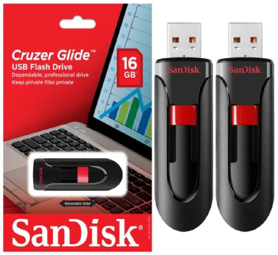 Flash Drive 16GB Sandisk Z60 Cruzer Glide