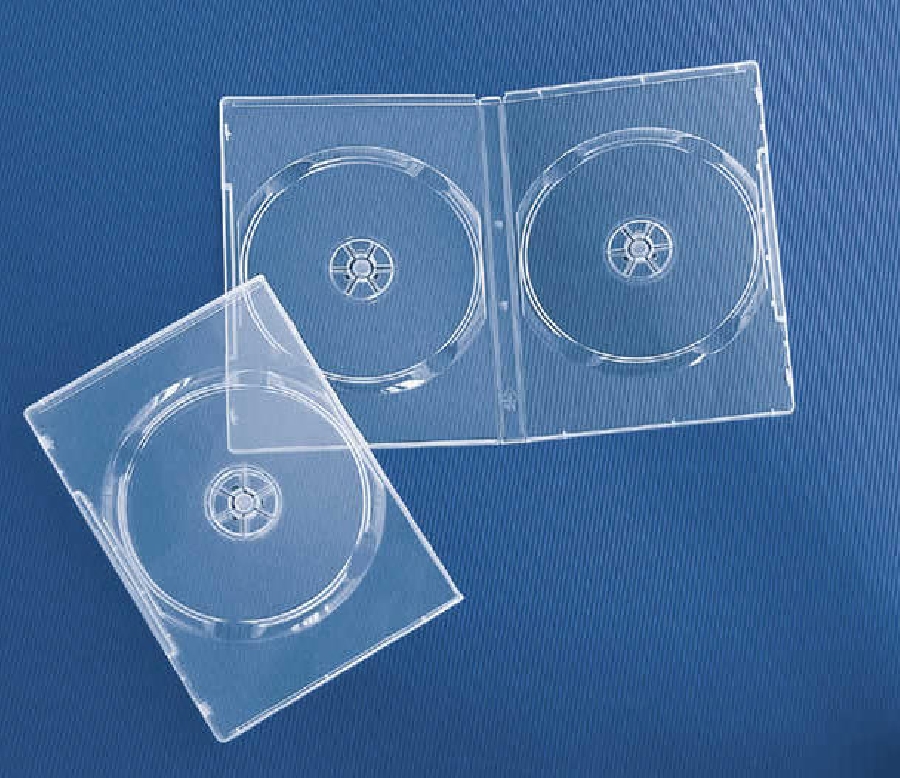 BOX 2 DVD (14mm) Прозрачный Россия