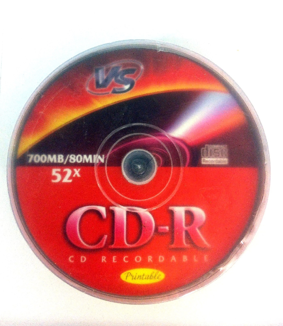 CD-R  (25) VS 52x 700mb Cake InkPrint