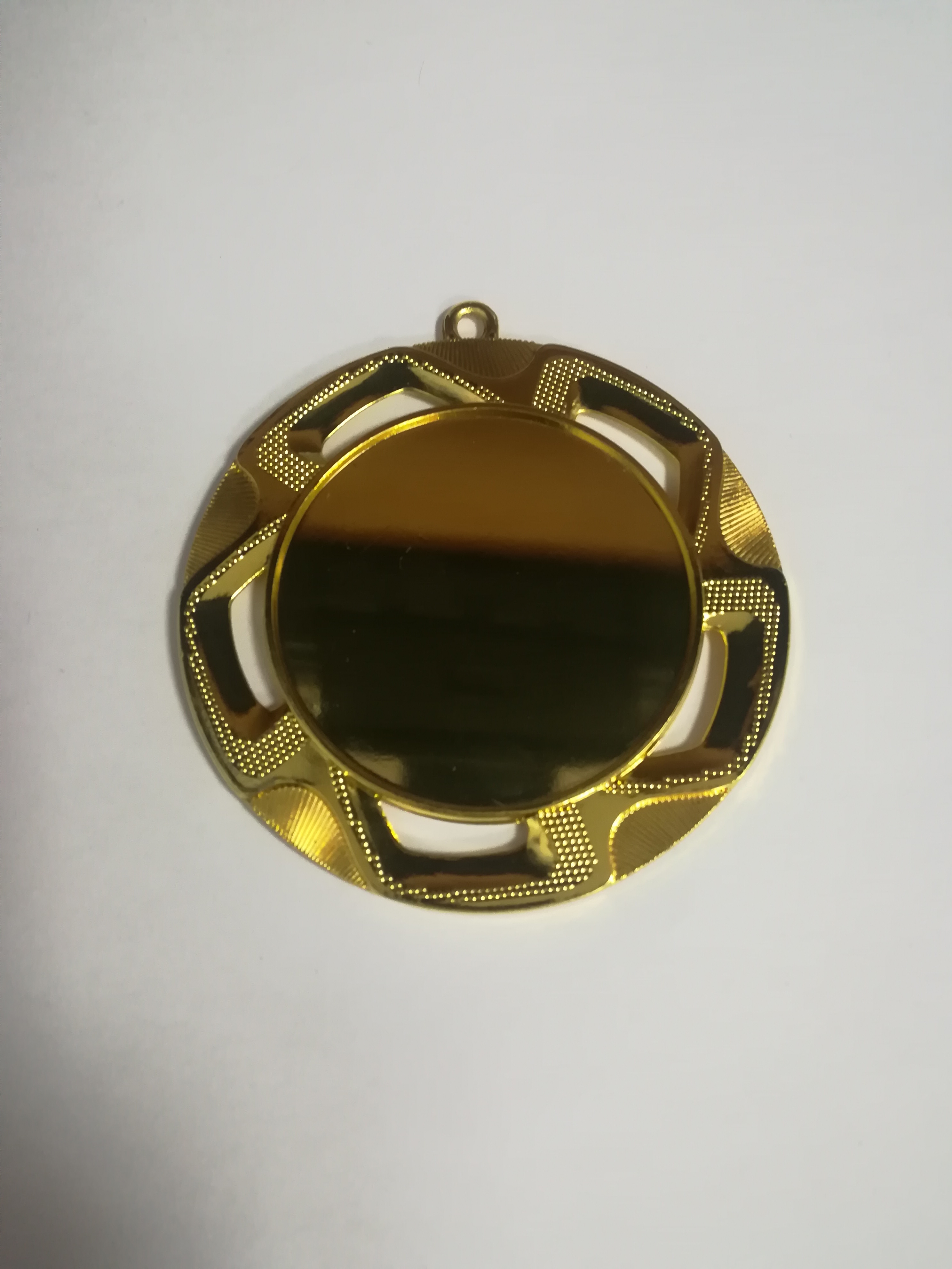 Медаль МЕ 054 золото под вставку 50мм