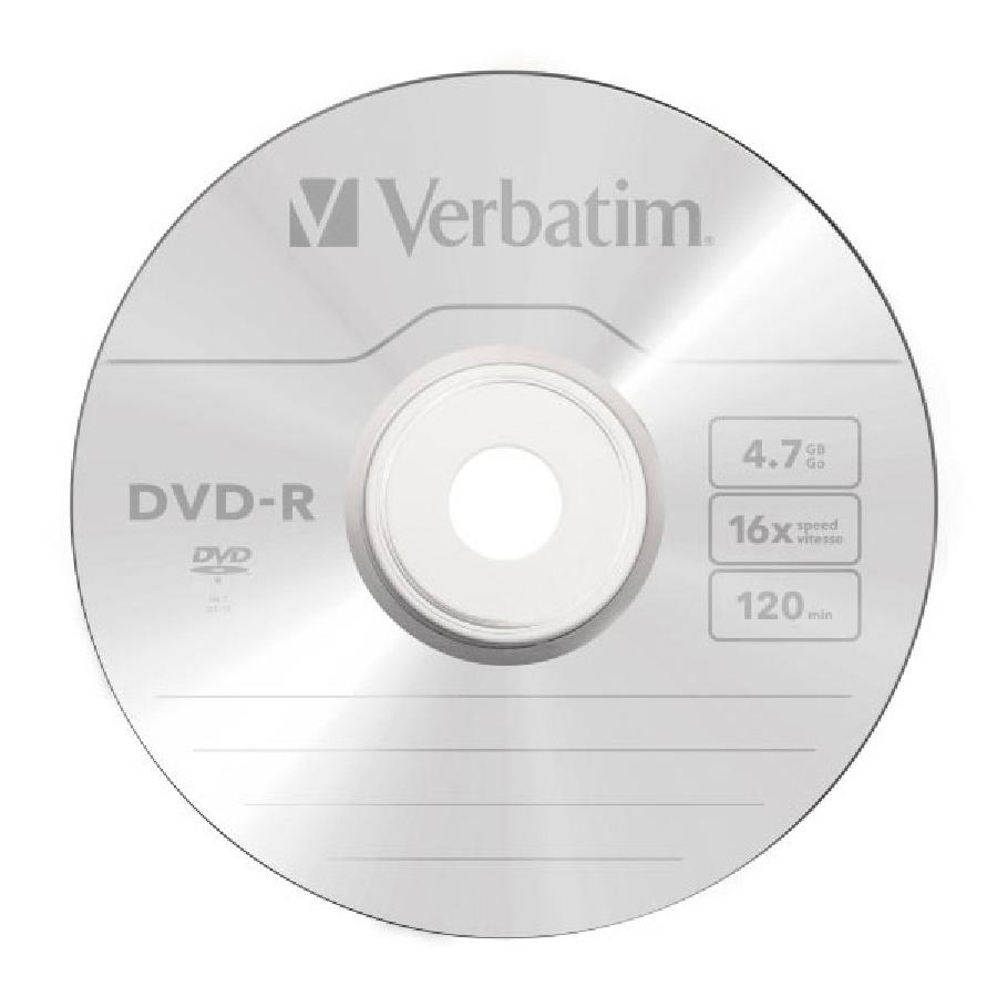 DVD-R  (50) 4.7GB VERBATIM 16x Srink