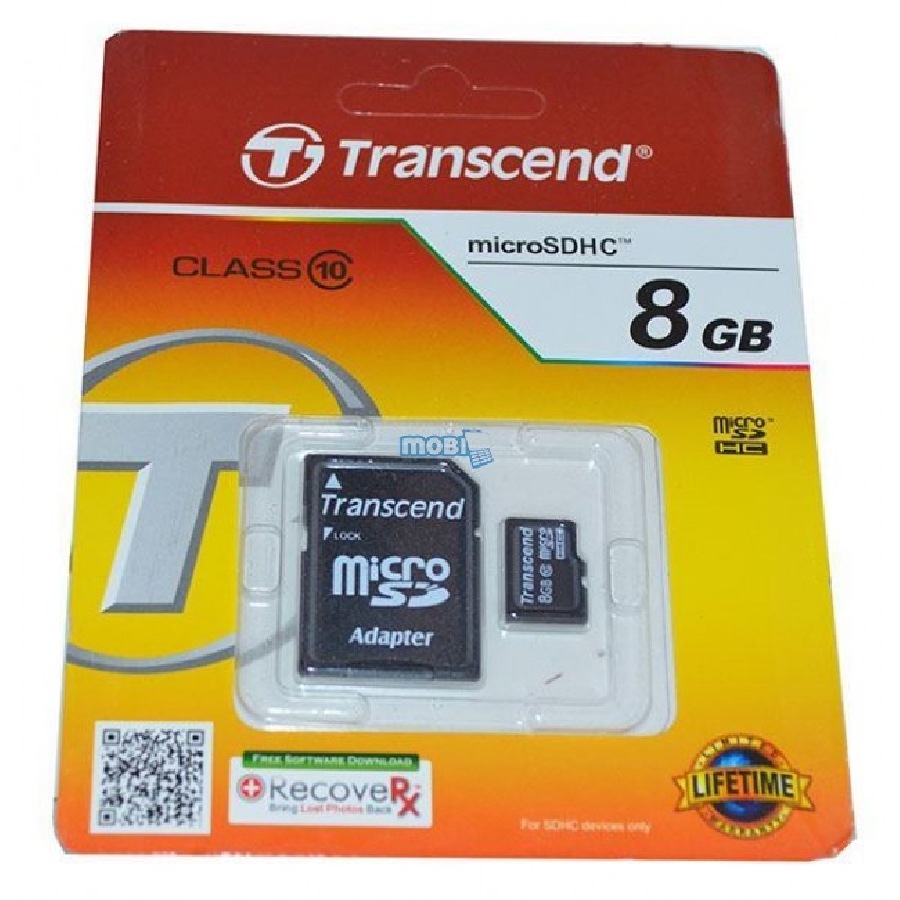 Micro SDHC 8 GB Transend Class 10
