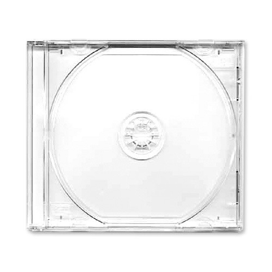 BOX 1CD SLIME (пластик) 5.2 мм CLEAR