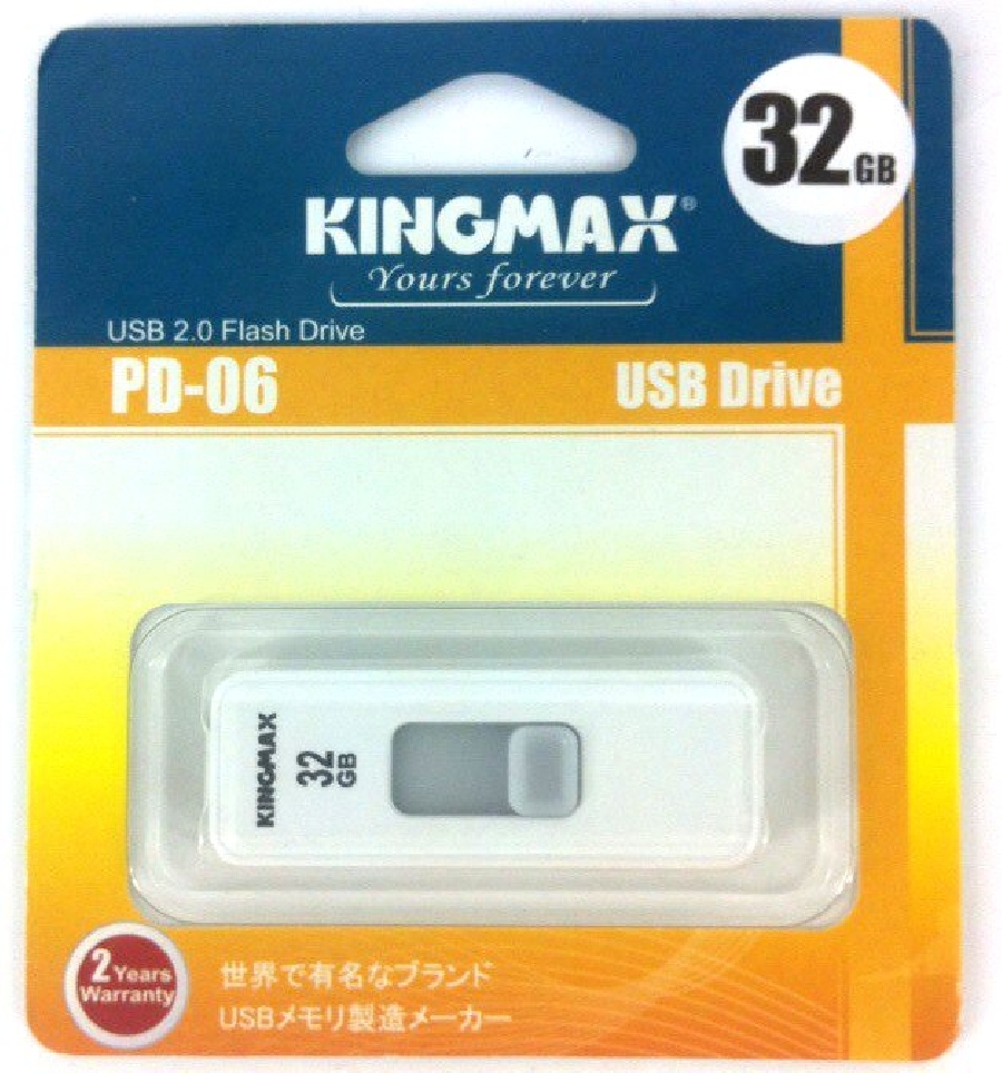 Flash Drive 32GB Kingmax PD-06 white