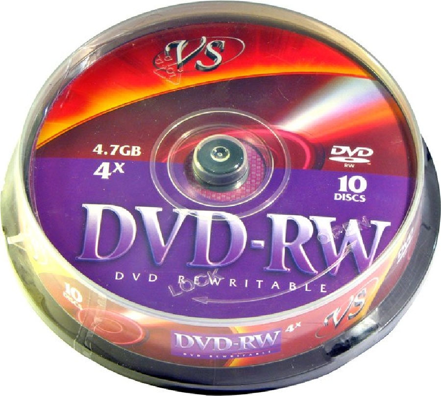 DVD-RW  (10) 4.7GB VS Cake