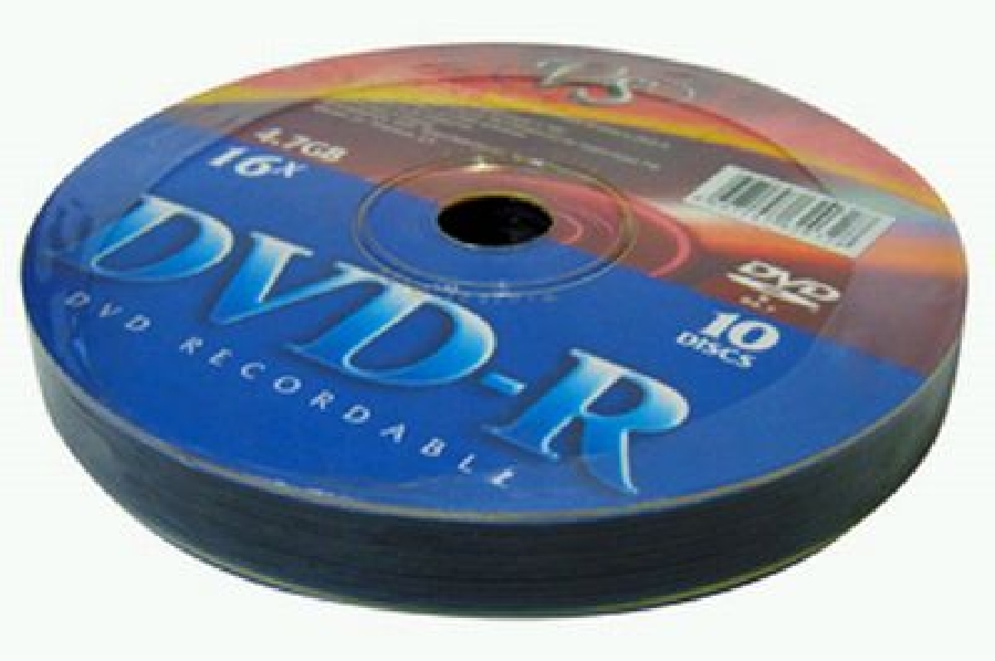 DVD-R  (10) 4.7GB VS 16x Shrink