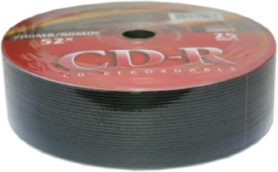 CD-R  (25) VS 52x 700mb Shrink