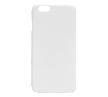 3D Чехол пластиковый для смартфона Apple iPhone  5/5S белый матовый (для 3D-вакуумной машины)