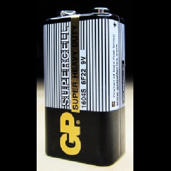Алкалиновая батарейка GP 1604S(6F22)-B