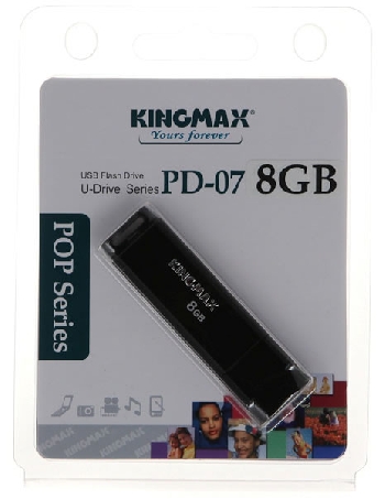 Flash Drive 8GB Kingmax PD-07 Черная