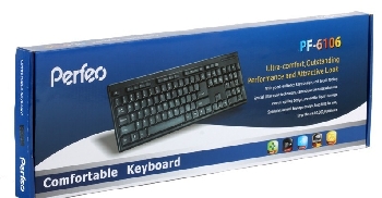 Клавиатура USB Perfeo PF-6106 черная