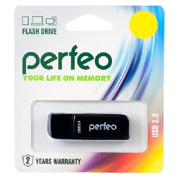Flash Drive 16GB Perfeo C10 Black