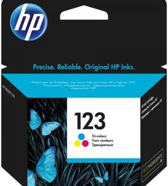 Картридж чернильный HP 123 Color (o) F6V16AE