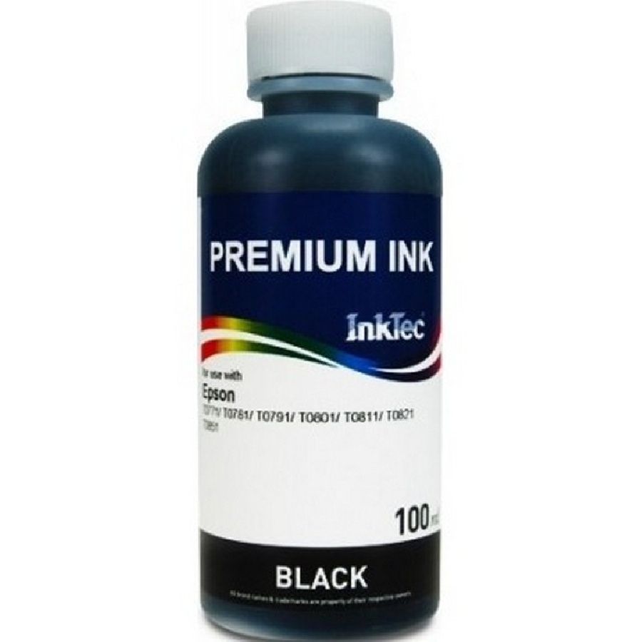 Чернила водные для Epson, InkTec Black 100мл. E0010-100MB