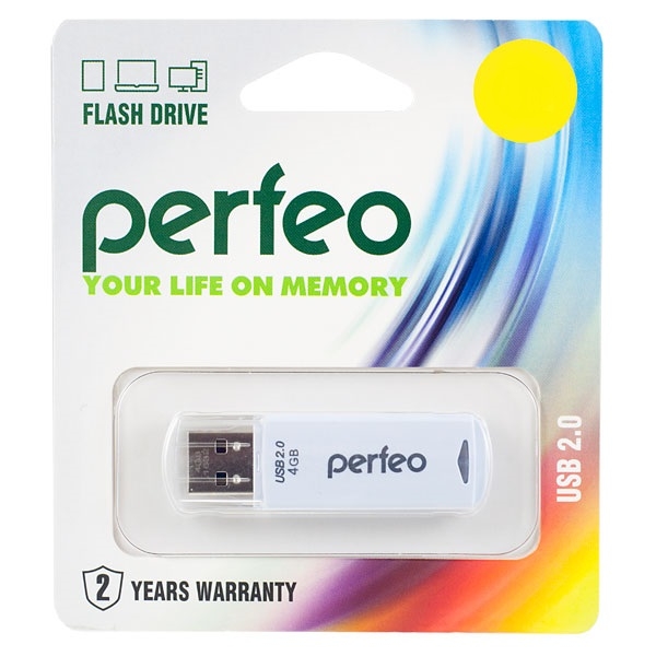 Flash Drive 32GB Perfeo C06 White