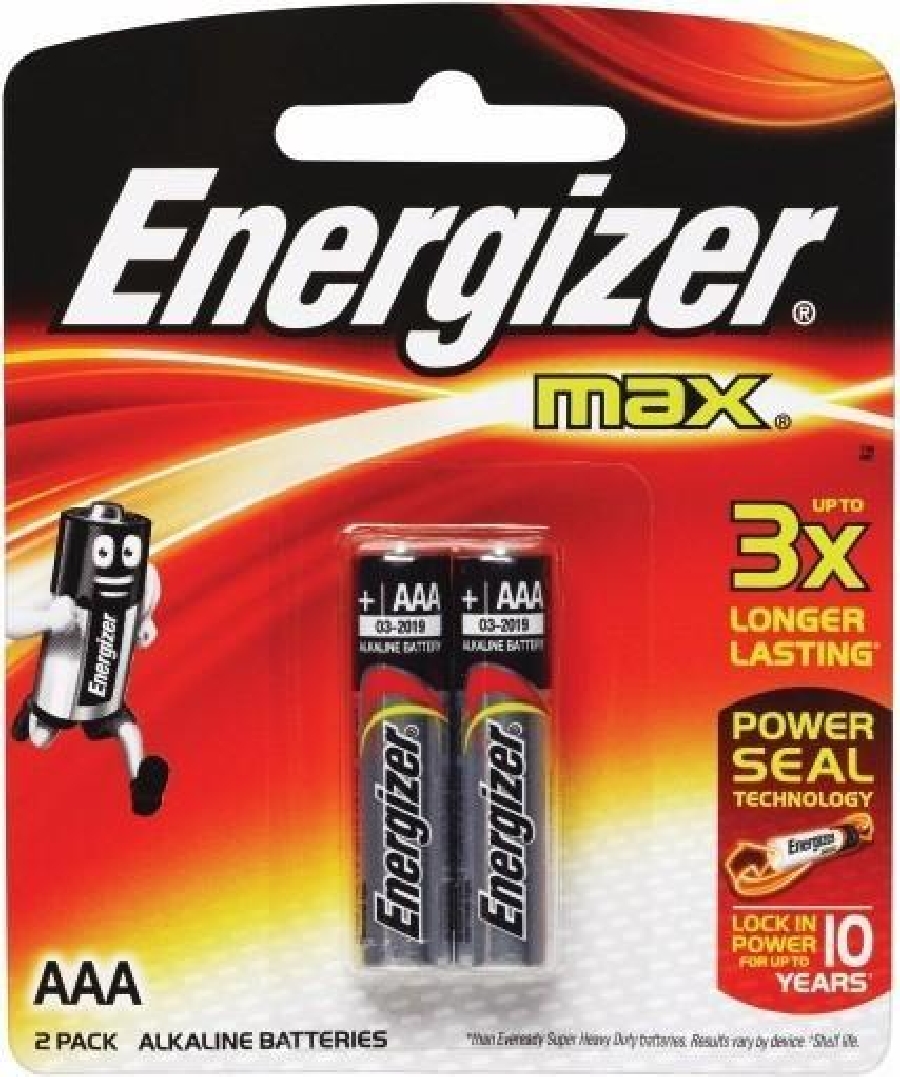 Батарейка Energizer LR03-2BL MAX