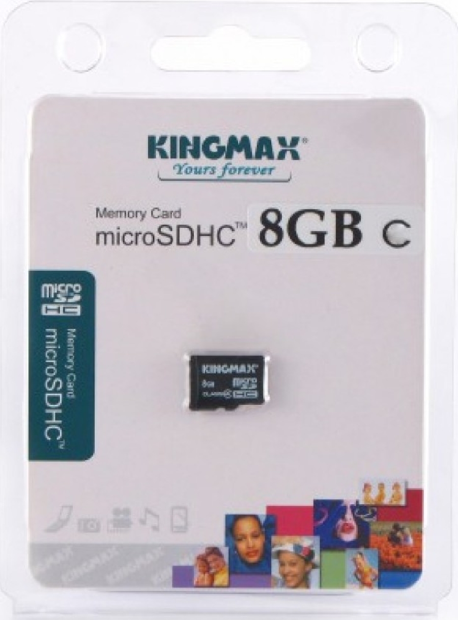 Micro SDHC 8 GB Kingmax Class10 без адапт.