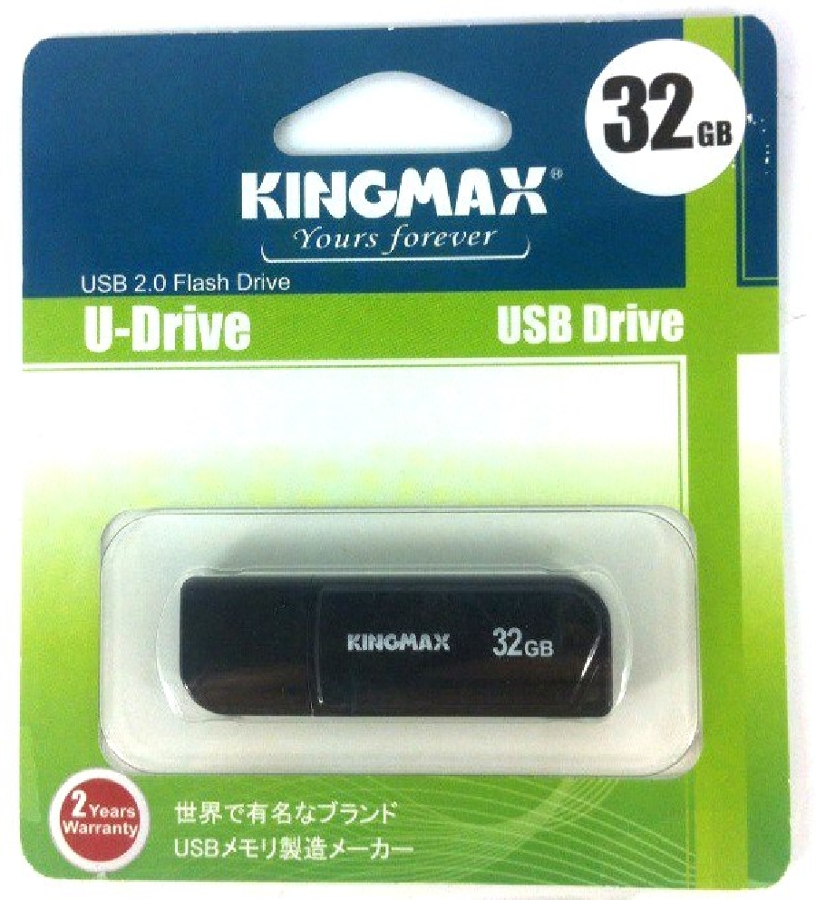Flash Drive 32GB Kingmax U-Drive black