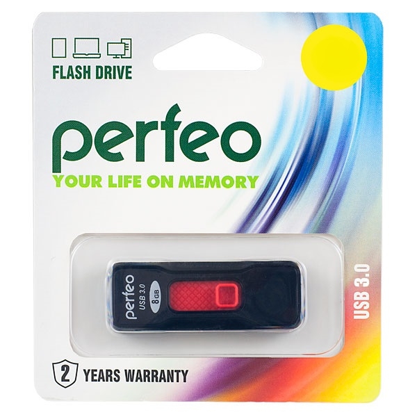 Flash Drive 64GB Perfeo S05 Black 3.0