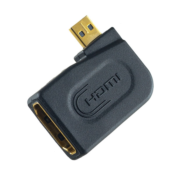 Переходник угловой HDMI-micro HDMI Perfeo