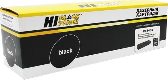Картридж лазерный HP CF540X Bl (Hi-Black)