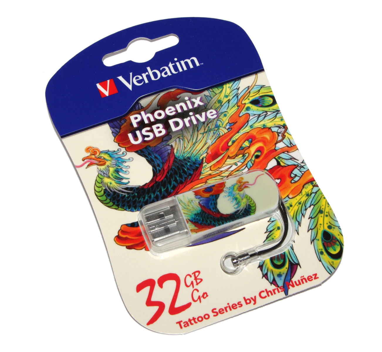 Flash Drive 32GB Verbatim Mini Tattoo Phoenix