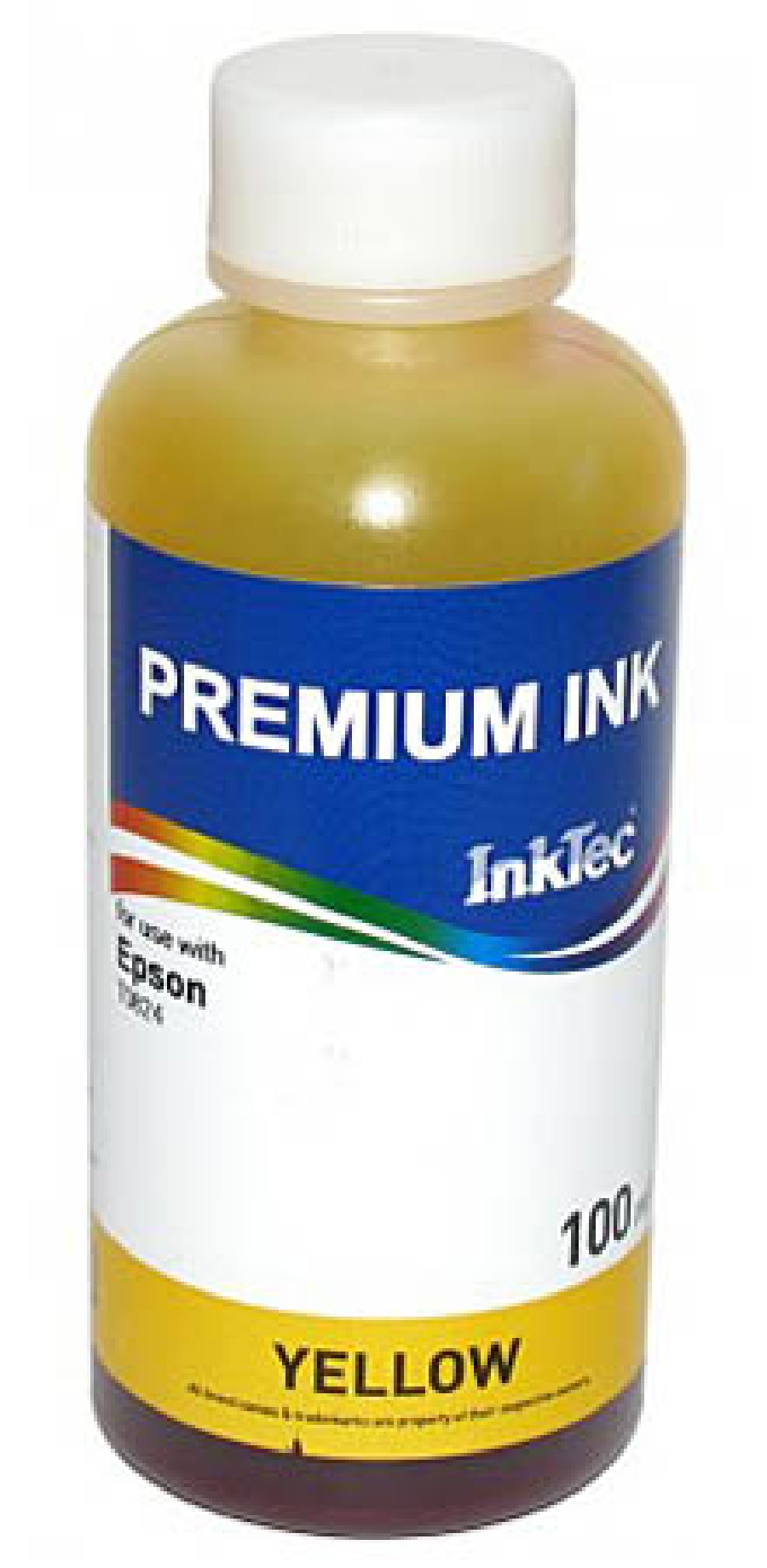 Чернила водные для Epson, InkTec Yellow 100мл.  E0005-100MY