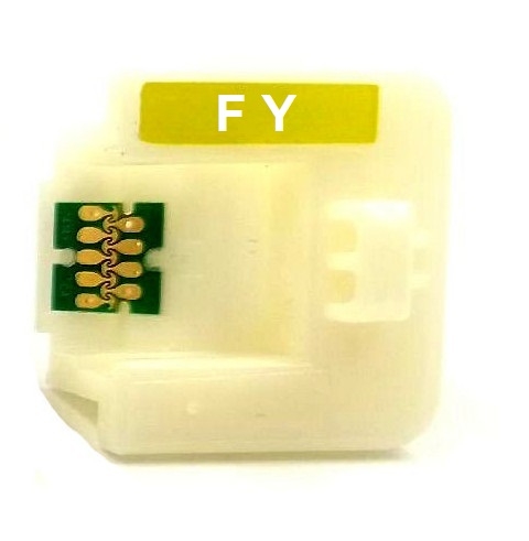 Одноразовый чип Epson SC-F6300/F9400/F9400H Flour Yellow 