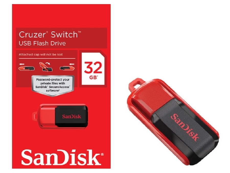 Flash Drive 32GB Sandisk Z52 Cruzer Switch