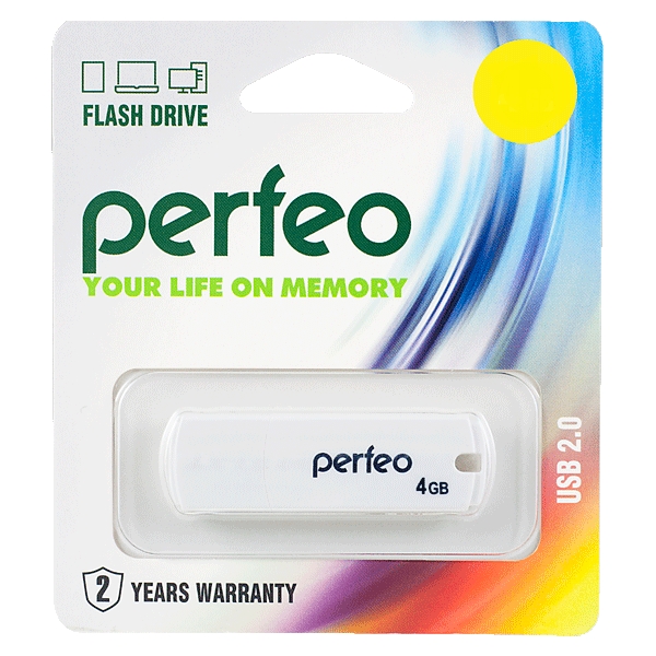 Flash Drive 32GB Perfeo C05 White