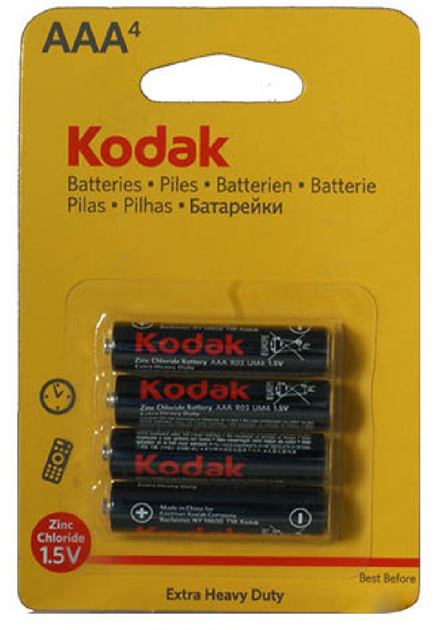 Батарейка Kodak R03 4BL