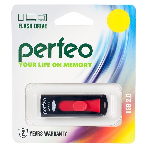 Flash Drive 8GB Perfeo S01 Black