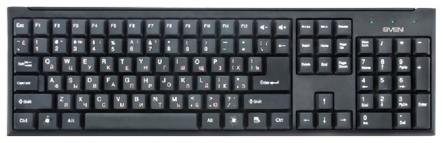 Клавиатура USB Sven 303 standart black