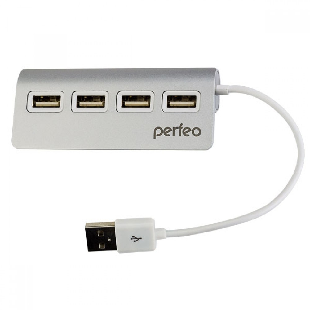 USB-хаб Perfeo PF-HYD-6096 серебрянные