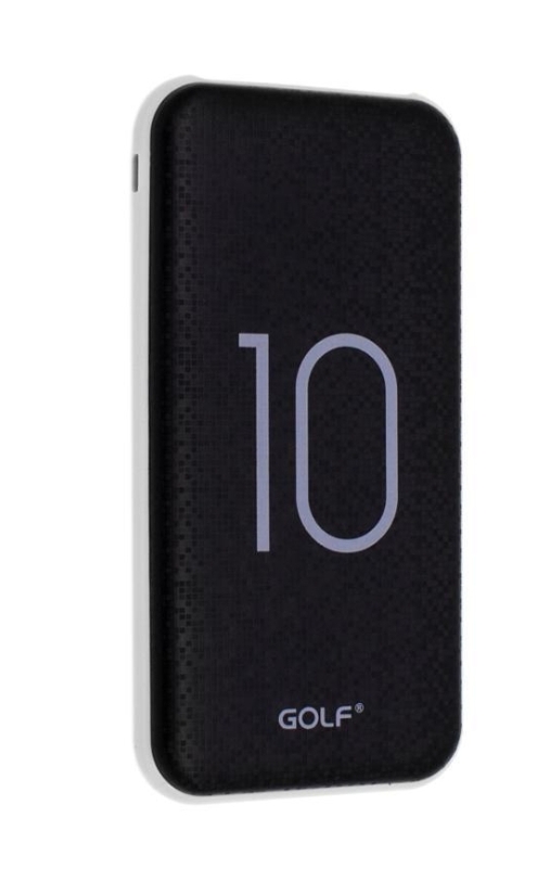 Зарядка USB GOLF G26 Power Bank 10000 mAh Black