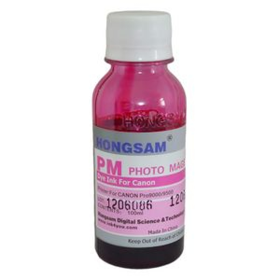 Чернила для Canon imagePROGRAF W6400, W8400 DCTec, светло-пурпурные, Photo Magenta, пигментные, для картриджей BCI-1431PM и BCI-1421PM, 100мл