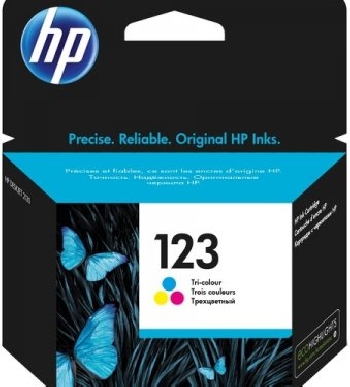 Картридж чернильный HP 123 Color (o) F6V16AE