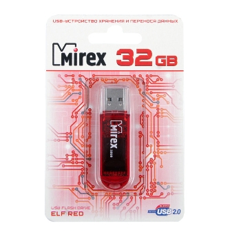 Flash Drive 32GB Mirex Candy красный