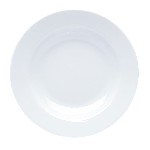 Тарелка для сублимации, белая, пластиковая 20см