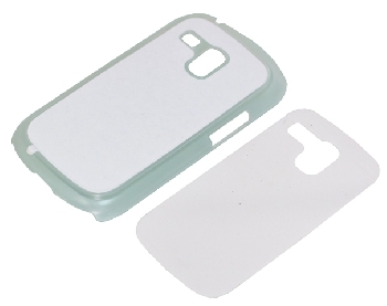 2D Чехол пластиковый для Samsung Galaxy S3 прозрачный (со вставкой под сублимацию)