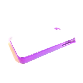 2D Чехол пластиковый для iphone 4/4s фиолетовый (со вставкой под сублимацию)