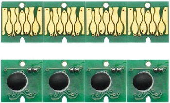 Одноразовый чип T8242 для плоттера Epson SureColor SC-P6000/P7000/P8000 Cyan  350ml