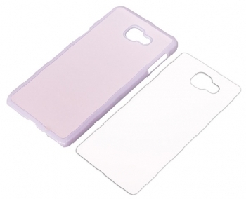 2D Чехол пластиковый для Samsung А9 белый (со вставкой под сублимацию)