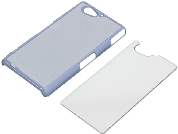 2D Чехол пластиковый для смартфона Sony Xperia Z2 Mini белый (со вставкой под сублимацию)