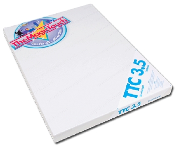Термобумага ТТС 3.5 А3  100 листов THE MAGIC TOUCH Термотрансферная бумага для переноса тонера на светлую тканевую поверхность