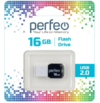 Flash Drive 64GB Perfeo M02 White