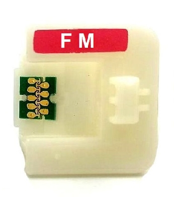 Одноразовый чип Epson SC-F6300/F9400/F9400H Flour Magenta с держателем 