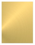 Металлическая пластина 20х30 см (цвет золото) сталь