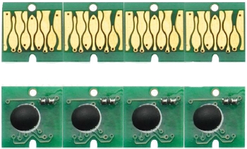 Многоразовый чип T6945 для плоттера Epson SureColor SC- T3000, Т5000, Т7000 (авто-чип для картриджа) Matte Black