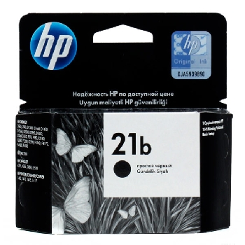 Картридж для струйного принтера HP 21b (C9351BE) Черный Black (o)